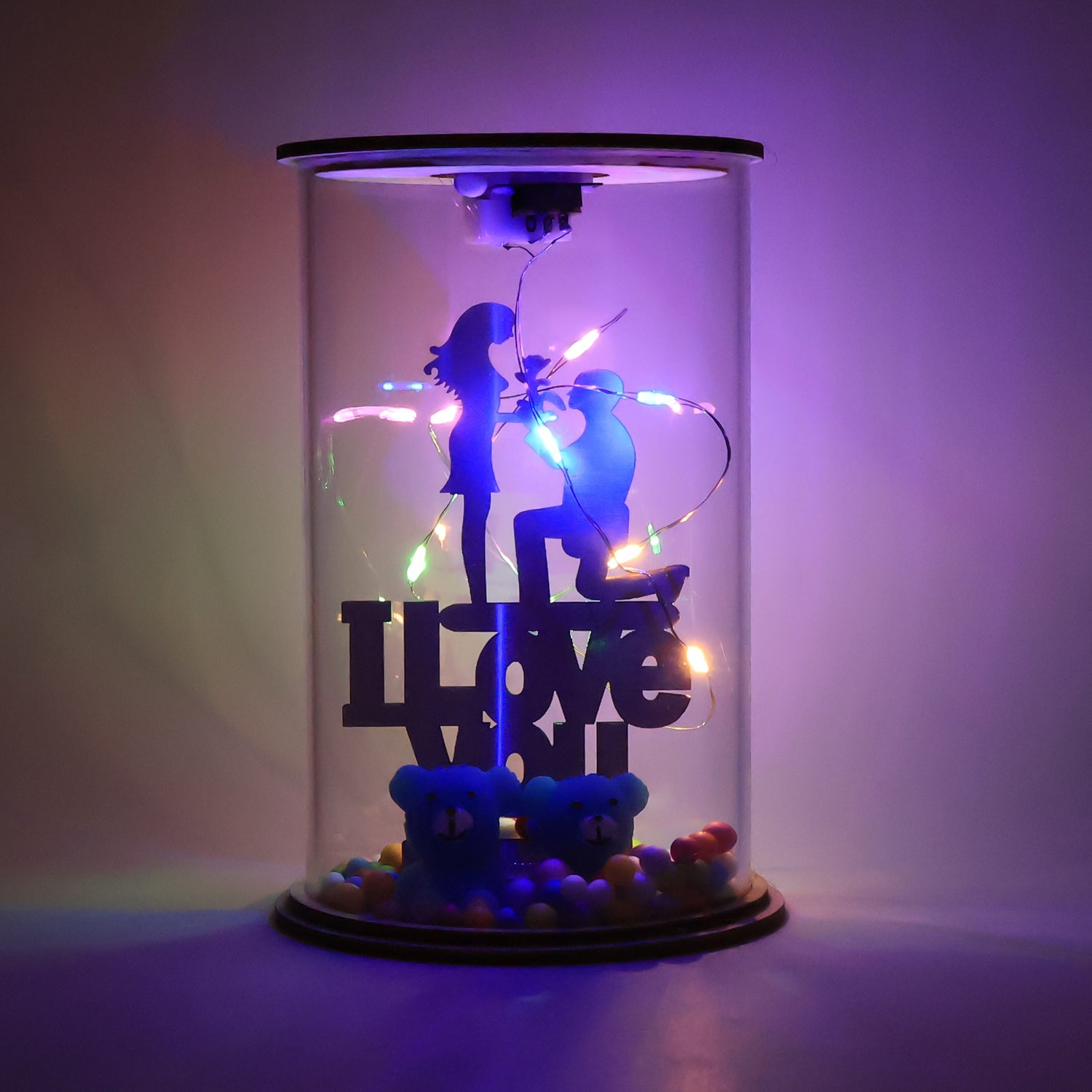 Figurine with LED Light Figurine with LED Light